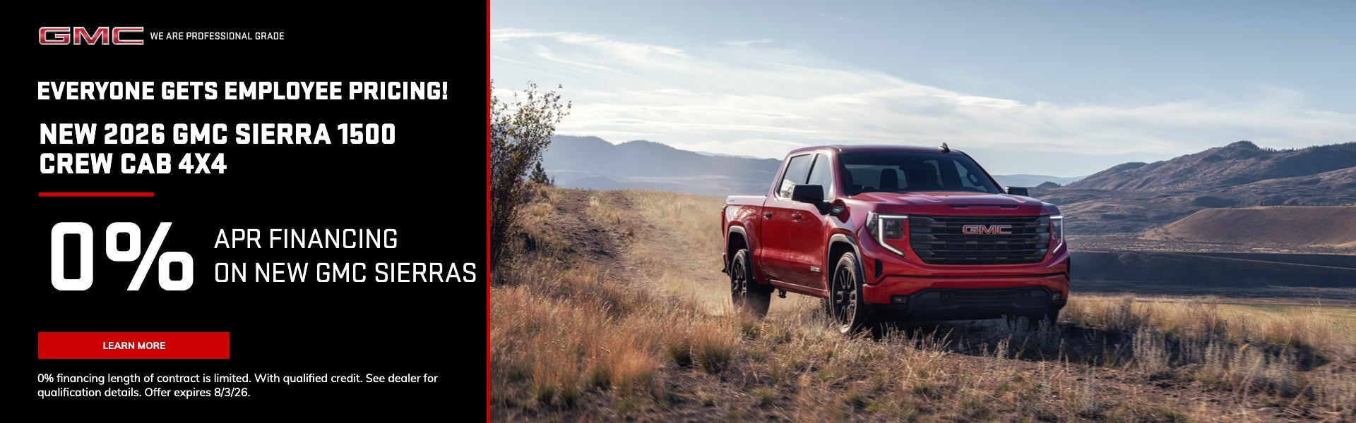 New 2026 GMC Sierra 1500 Crew Cab 4x4