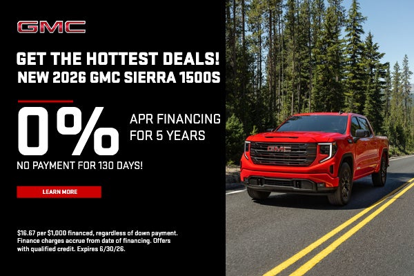 New 2026 GMC Sierra 1500s